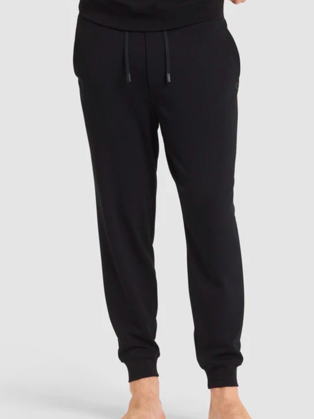Cozy Earth Men’s Ultra-Soft Bamboo Joggers NWT Black